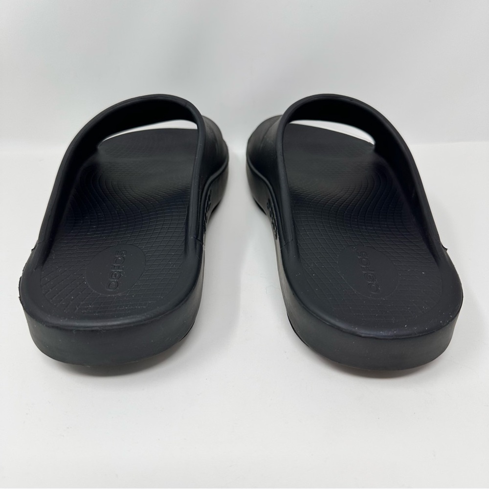 Oofos OOahh Slide Sandal Black Unisex Women’s 12, Men’s Size 10 - Picture 6 of 9